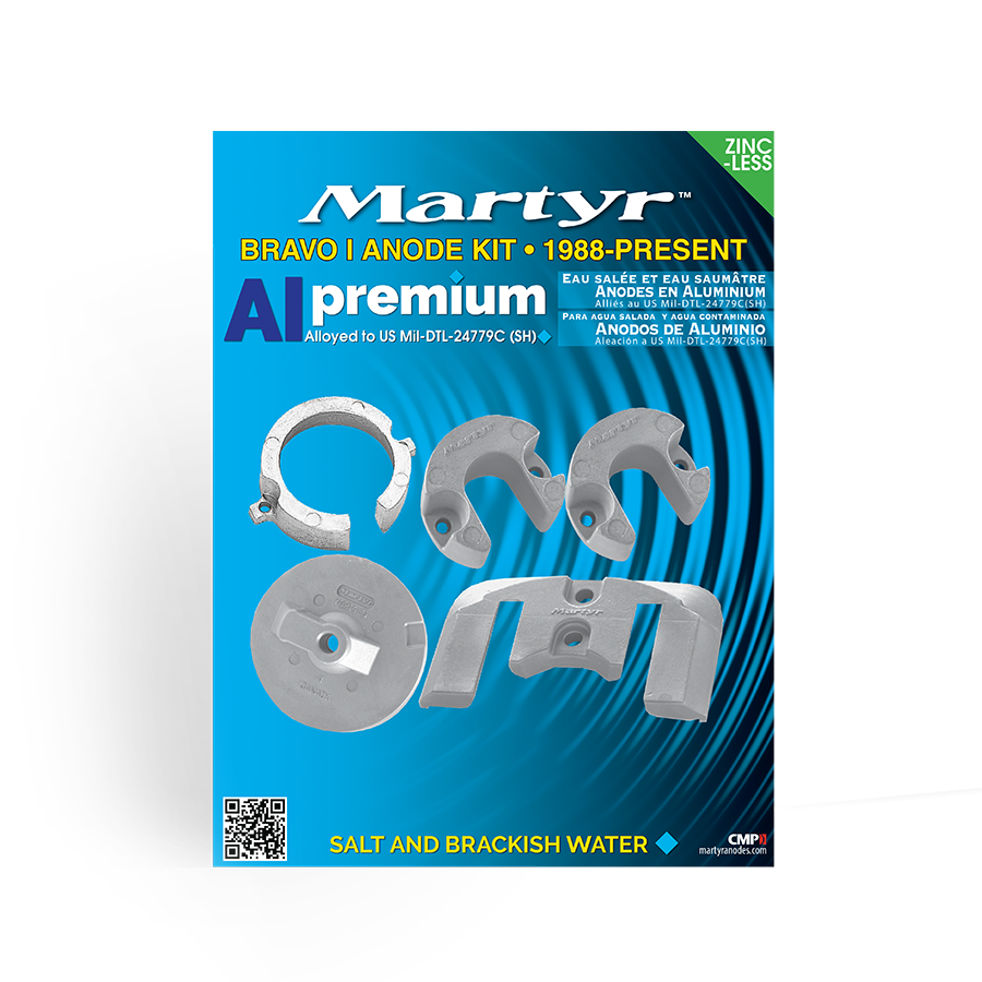 Product of Martyr Anodes Cmbravo1kita Marine Anode Kit