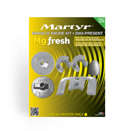 Product of Martyr Anodes Cmbravo3kitm Marine Anode Kit
