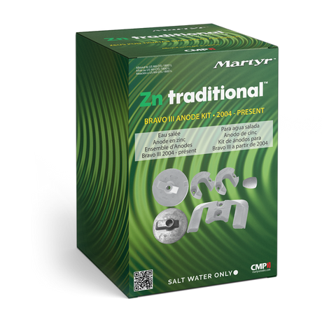 Product of Martyr Anodes Cmbravo3kitz Marine Anode Kit