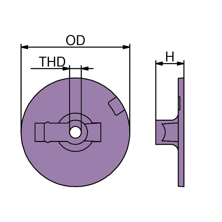 Product of Martyr Anodes Cm762145a Marine Anode Kit
