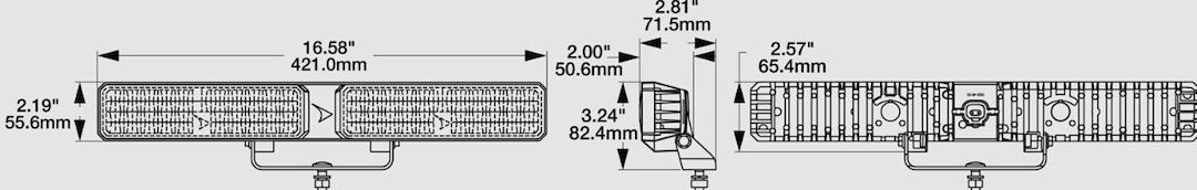 Product of J.W. Speaker 1300781 Work Light
