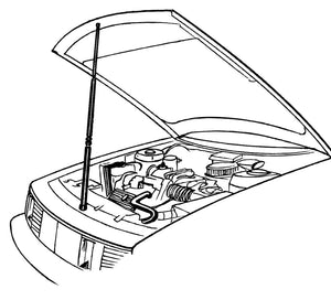 Product of Lisle 45900 Hood Lift Support