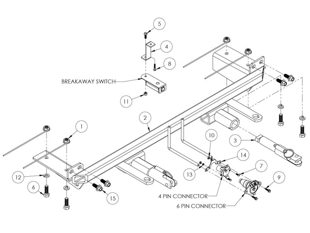 Product of Blue Ox Bx1708 Vehicle Baseplate
