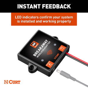 Product of Curt 52205 Towed Vehicle Brake Control Radio