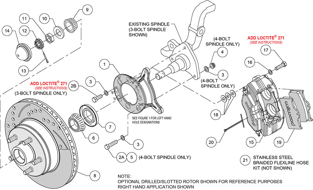 Product of Wilwood Brakes 140-13476 Brake Kit