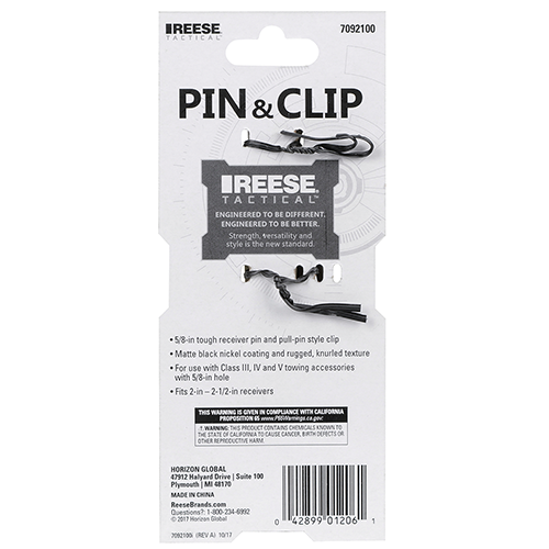 Product of Reese 7092100 Trailer Hitch Pin