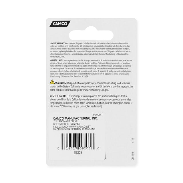 Product of Camco 09203 Water Heater Access Door Hardware