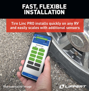 Product of Lippert Components 2024115889 Tire Pressure Monitoring System - Tpms