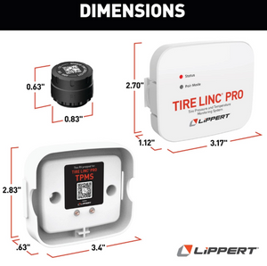 Product of Lippert Components 2024115889 Tire Pressure Monitoring System - Tpms