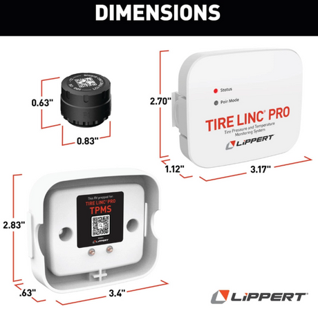 Product of Lippert Components 2024115889 Tire Pressure Monitoring System - Tpms