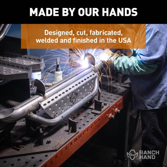 Product of Ranch Hand Mrsd101c6b6s Nerf Bar - Truck Wheel To Wheel