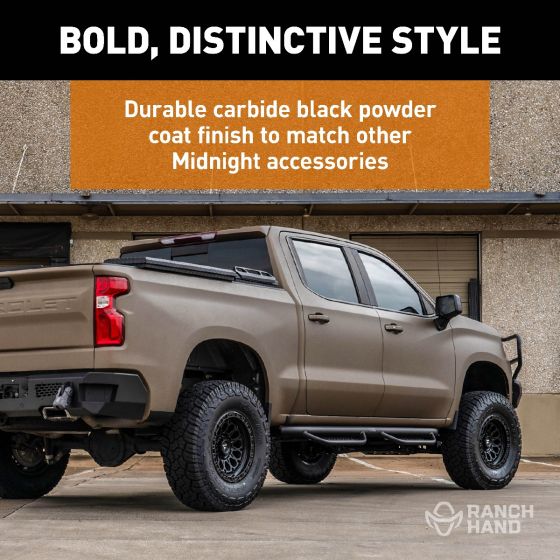 Product of Ranch Hand Mrsd101c6b6s Nerf Bar - Truck Wheel To Wheel