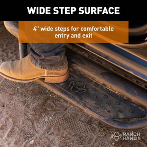 Product of Ranch Hand Mrsd101c6b6s Nerf Bar - Truck Wheel To Wheel