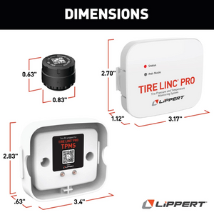 Product of Lippert Components 2024115887 Tire Pressure Monitoring System - Tpms