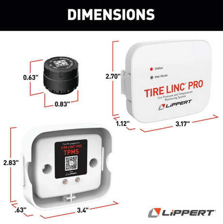Product of Lippert Components 2024115887 Tire Pressure Monitoring System - Tpms