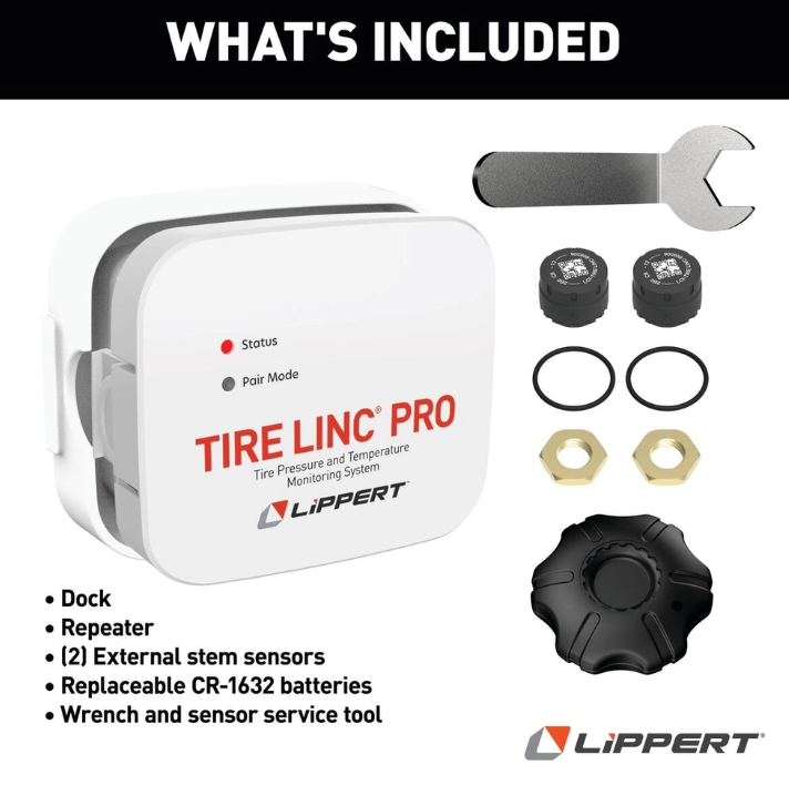 Product of Lippert Components 2024115887 Tire Pressure Monitoring System - Tpms