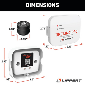 Product of Lippert Components 2024115891 Tire Pressure Monitoring System - Tpms