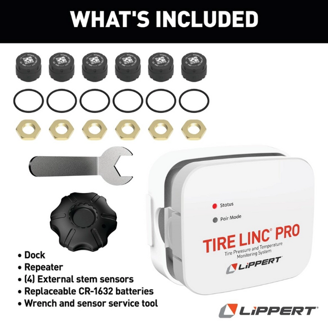 Product of Lippert Components 2024115891 Tire Pressure Monitoring System - Tpms