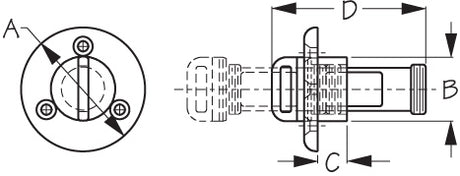Product of Sea Dog 520060 Boat Drain Plug