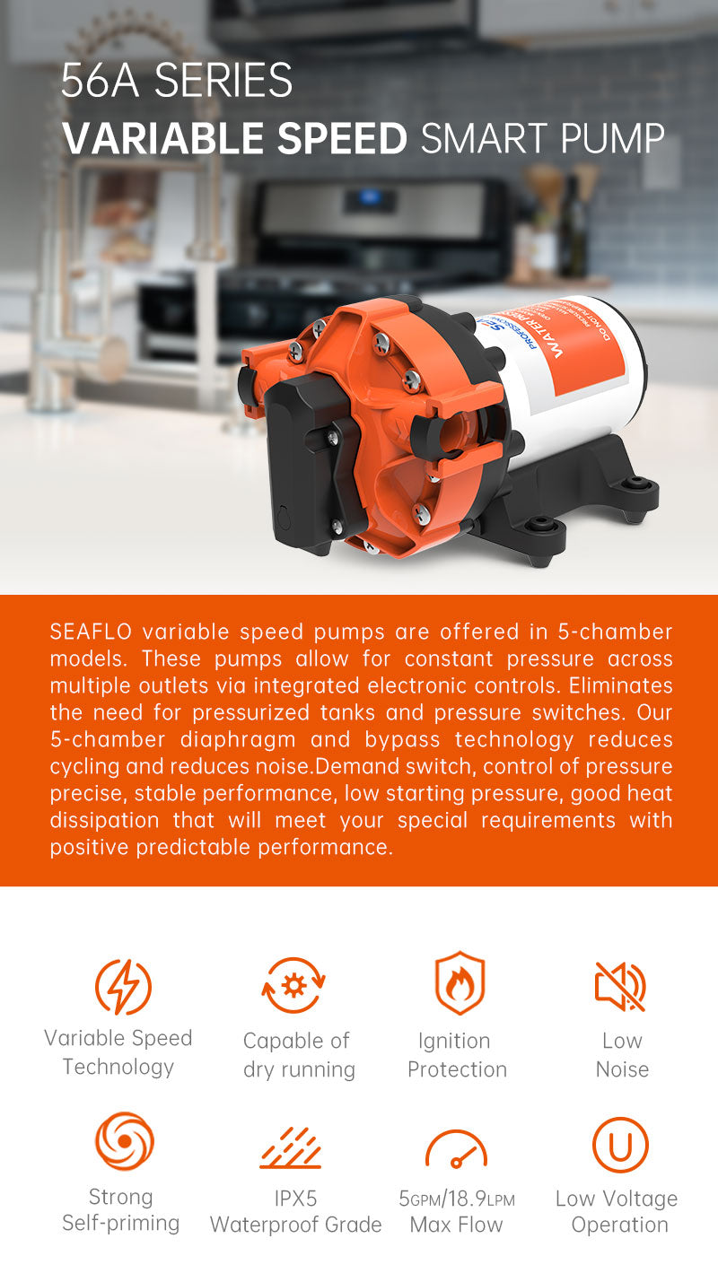 Product of Seaflo Sfdp1-050-070-56a Fresh Water Pump