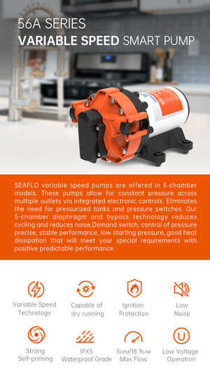 Product of Seaflo Sfdp1-050-070-56a Fresh Water Pump