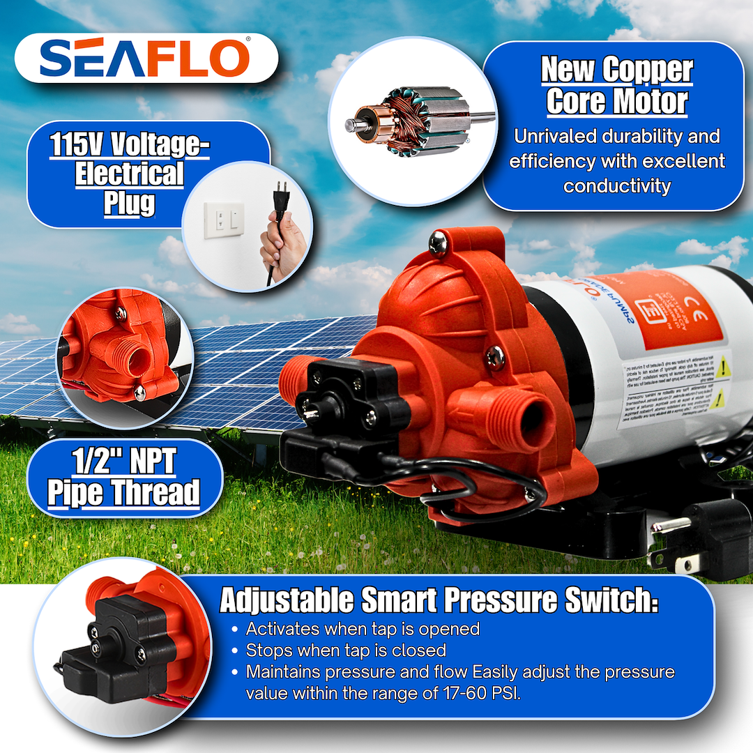 Product of Seaflo Sfdpa1-033-045-33 Fresh Water Pump