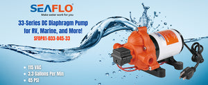 Product of Seaflo Sfdpa1-033-045-33 Fresh Water Pump