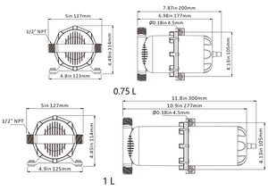 Product of Seaflo Sfat-075-125-01 Fresh Water Accumulator Tank