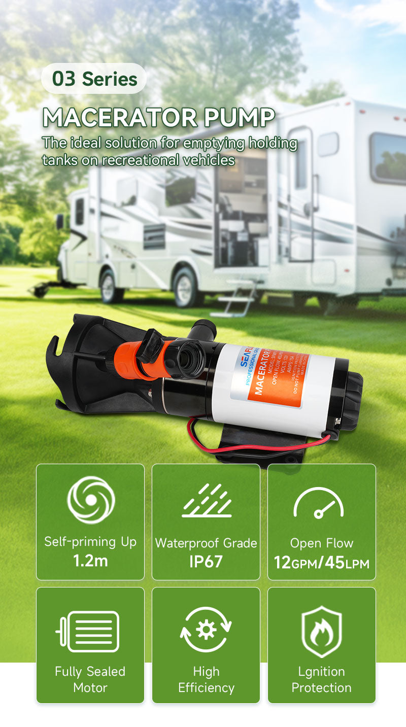 Product of Seaflo Sfmp1-120-03 Macerator Pump