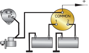 Product of Vetus Accusch Battery Selector Switch