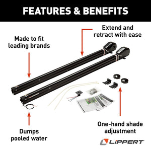 Product of Lippert Components 759517 Awning Arm