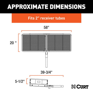 Product of Curt 18151 Trailer Hitch Cargo Carrier