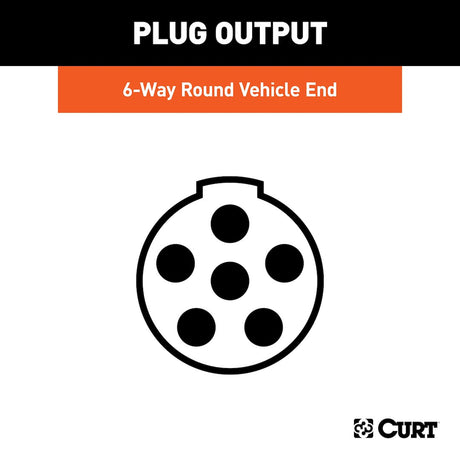 Product of Curt 58091 Trailer Wiring Connector