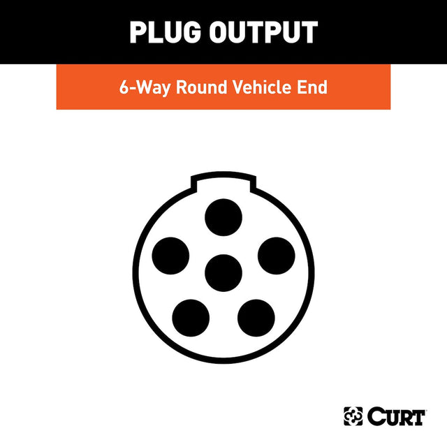 Product of Curt 58091 Trailer Wiring Connector