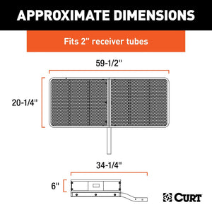 Product of Curt 18150 Trailer Hitch Cargo Carrier