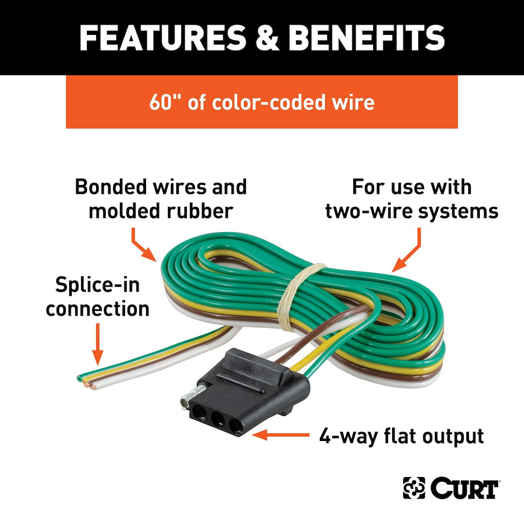 Product of Curt 58041 Trailer Wiring Connector