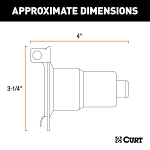 Product of Curt 58220 Trailer Wiring Connector