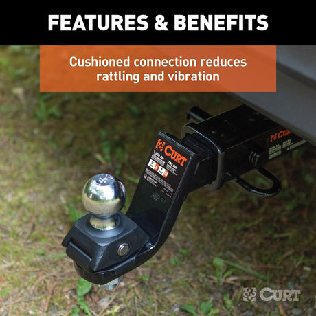 Product of Curt 45143 Trailer Hitch Ball Mount