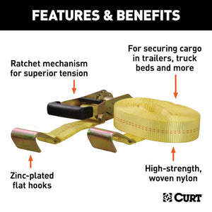 Product of Curt 83048 Tie Down Strap