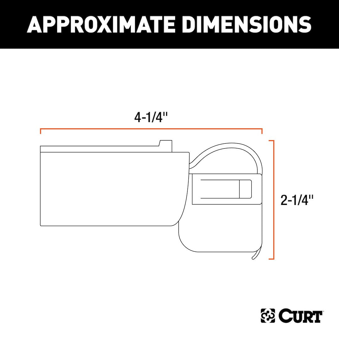 Product of Curt 57724 Trailer Wiring Connector Adapter