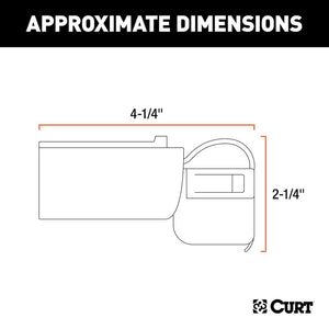 Product of Curt 57724 Trailer Wiring Connector Adapter