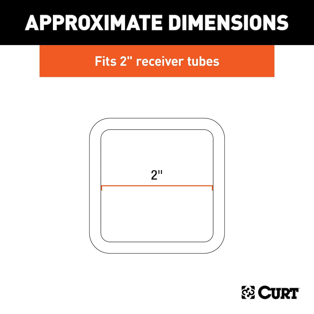 Product of Curt 49770 Trailer Hitch Receiver Tube