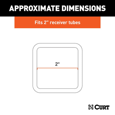 Product of Curt 49770 Trailer Hitch Receiver Tube