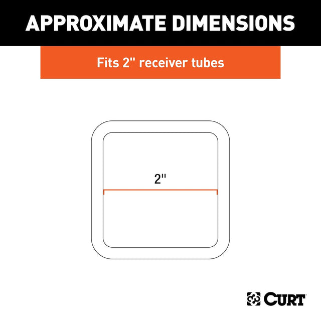 Product of Curt 49770 Trailer Hitch Receiver Tube