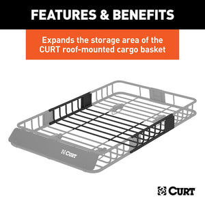 Product of Curt 18117 Roof Basket Extension
