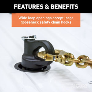 Product of Curt 60639 Gooseneck Trailer Hitch Ball