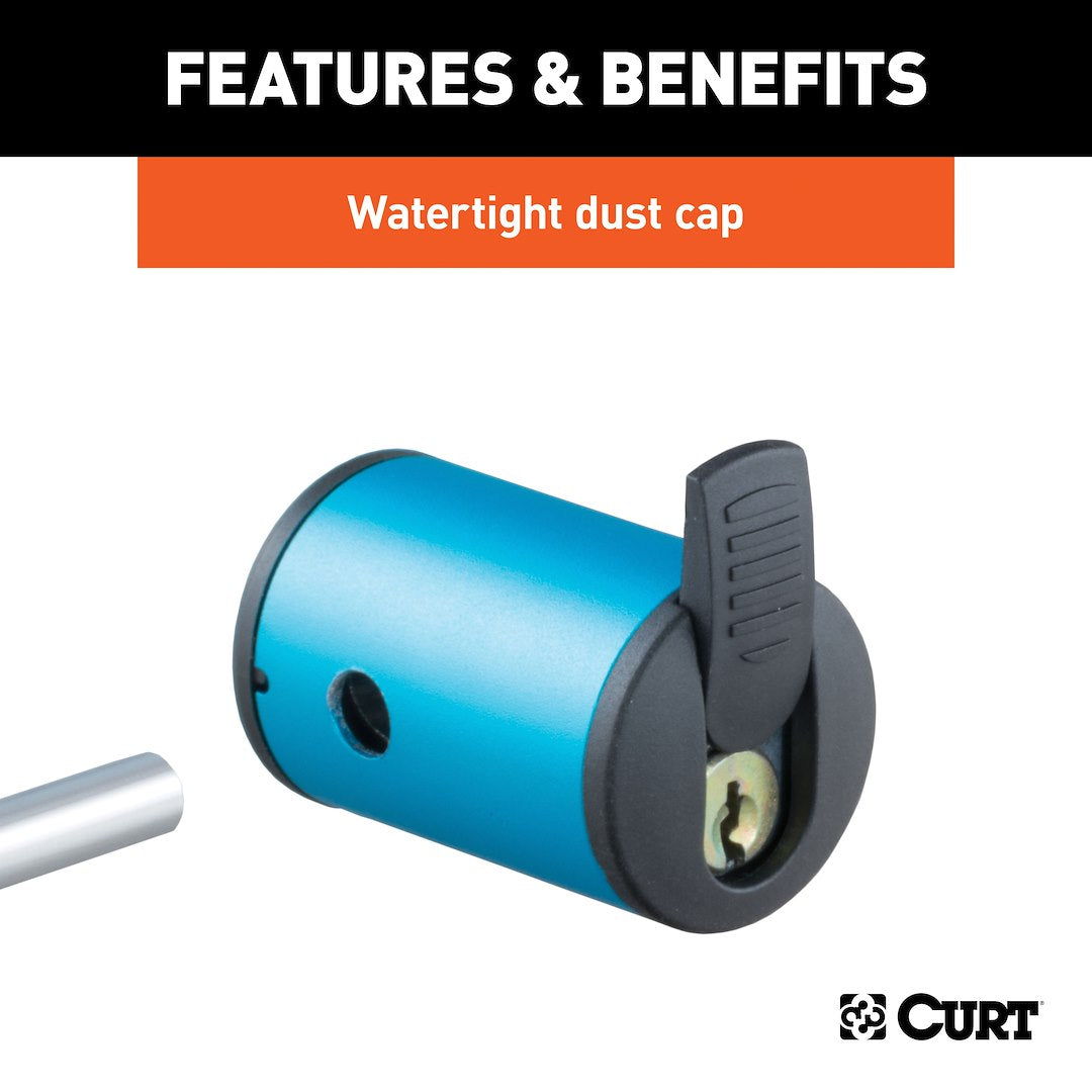 Product of Curt 23505 Trailer Coupler Lock