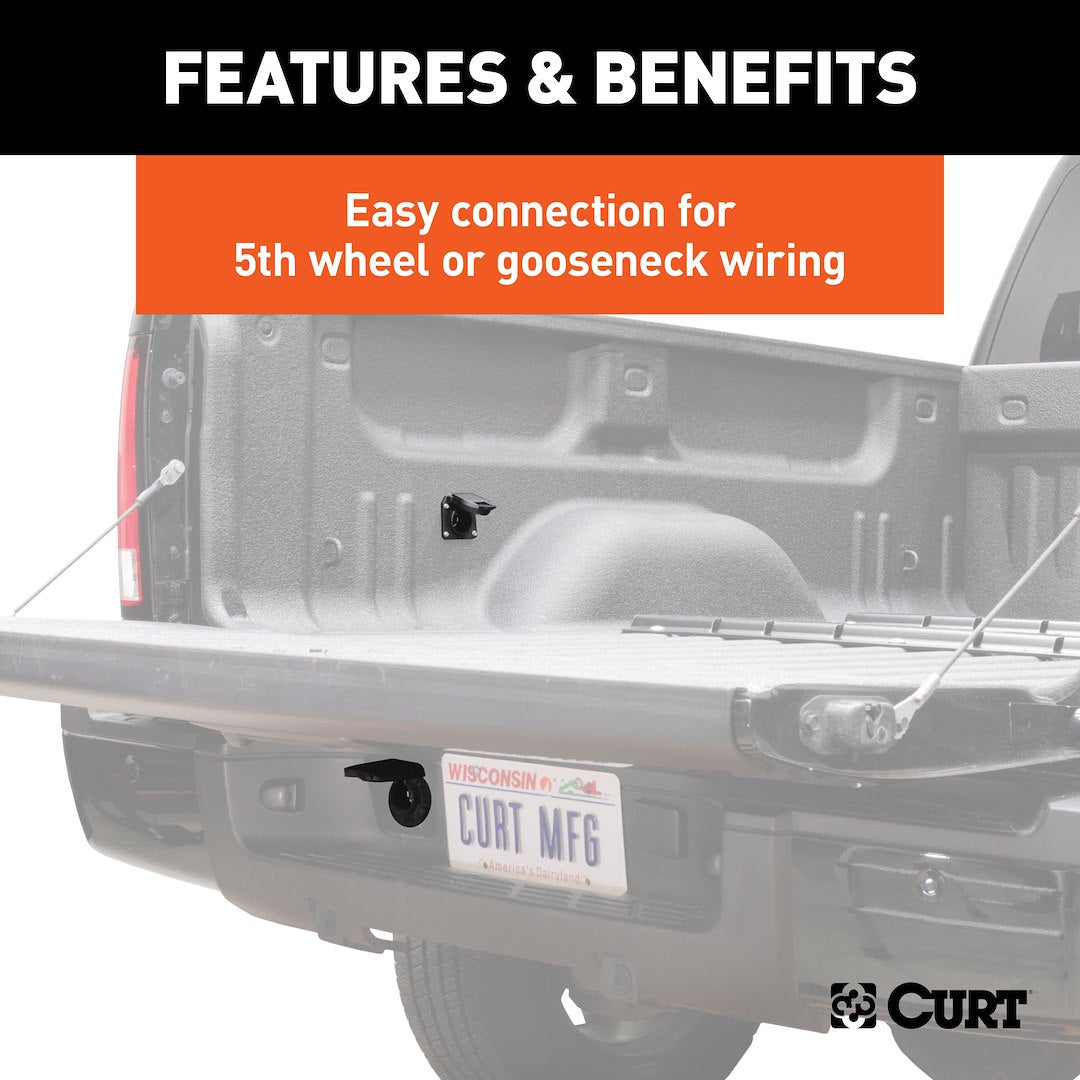 Product of Curt 56070 Trailer Wiring Connector Extension