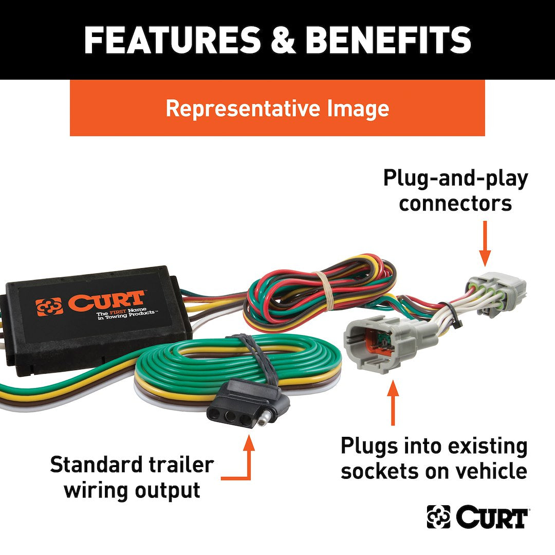 Product of Curt 56369 Trailer Wiring Connector