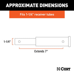 Product of Curt 45789 Trailer Hitch Extension